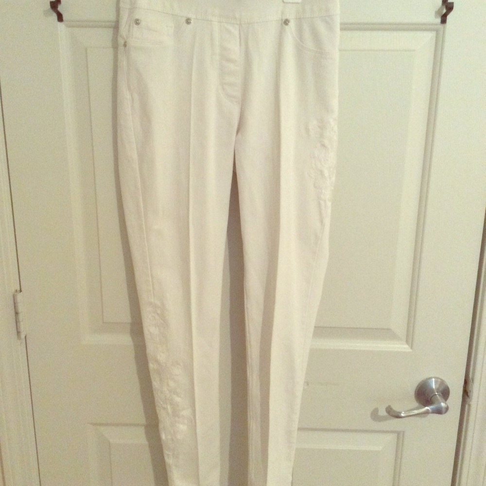 White jeans